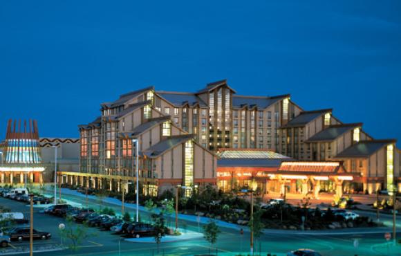 A nighttime view of casino rama resort
